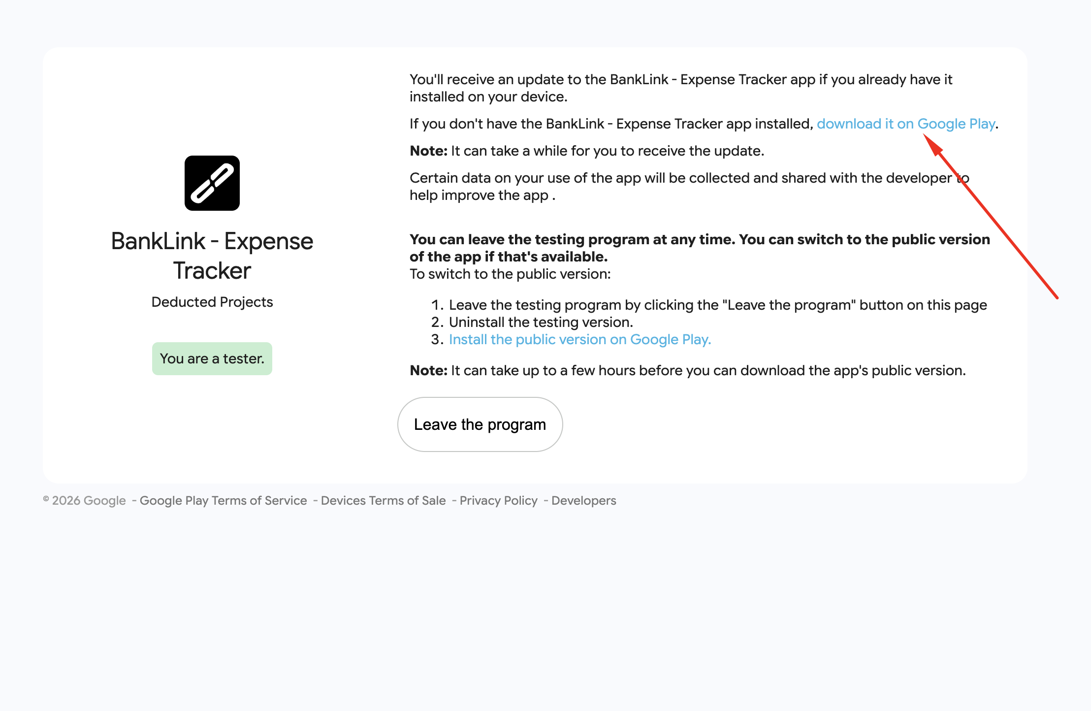 Click download it on Google Play